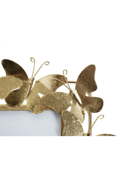 Cadre photo original Papillons en Métal Doré pour photo 20x25 cm Butterfly 