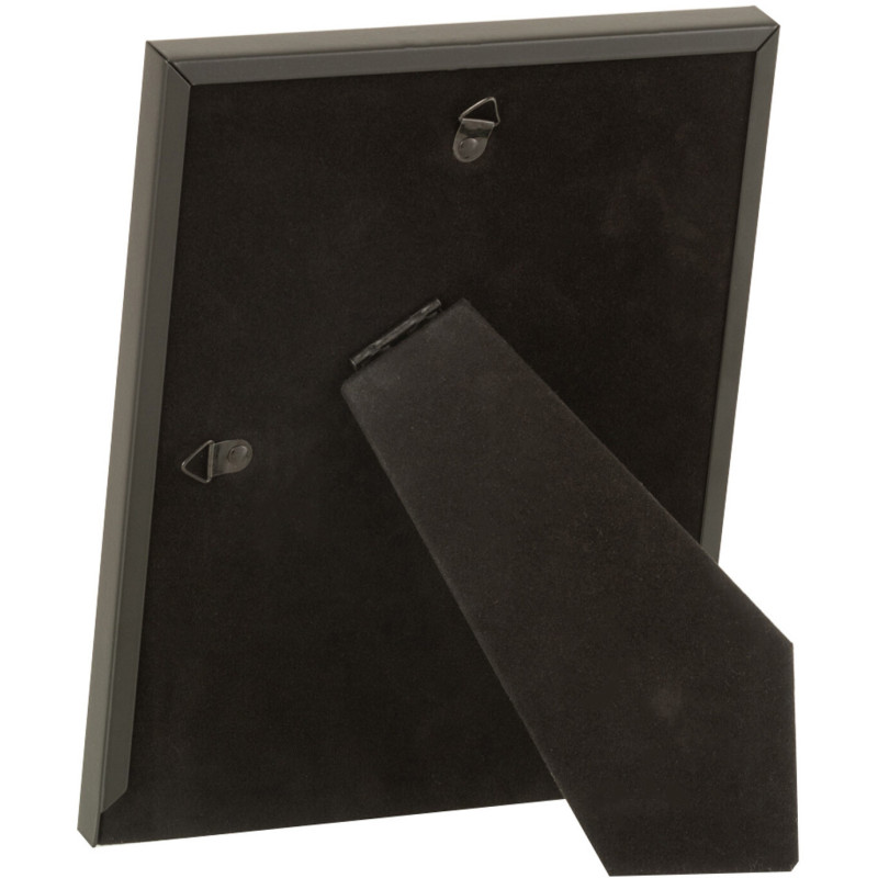 Cadre photo Bord large Stymia en Métal Noir pour photo 13x18 - 3