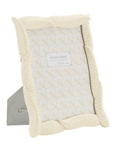 Cadre photo original en Résine Blanc pour photo 15x20 cm Snake 