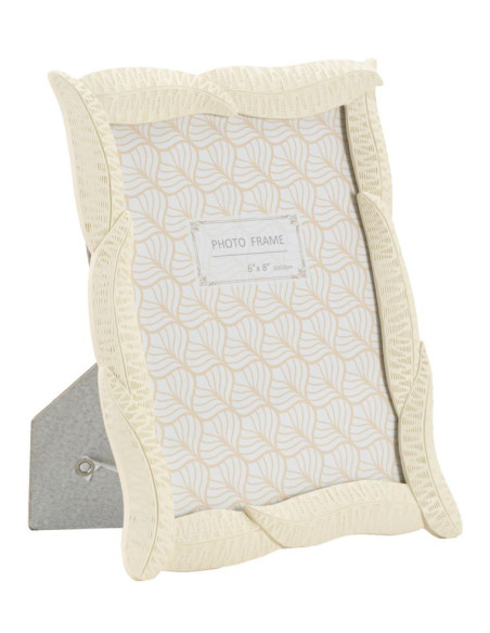 Cadre photo original en Résine Blanc pour photo 15x20 cm Snake 