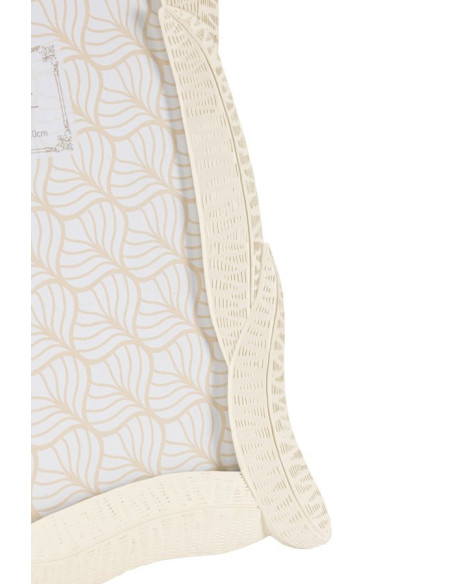 Cadre photo original en Résine Blanc pour photo 15x20 cm Snake 