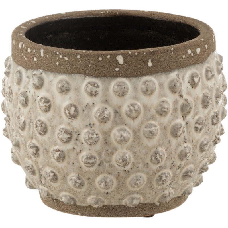 Cache-pot Diamètre 16 cm Jamsa en Céramique Blanc - 1
