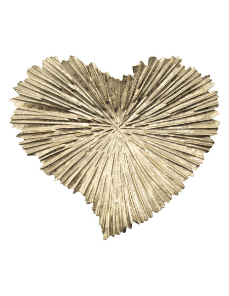 Vide poche moderne sur pied Coeur 29x25 en Métal Doré Tylor 