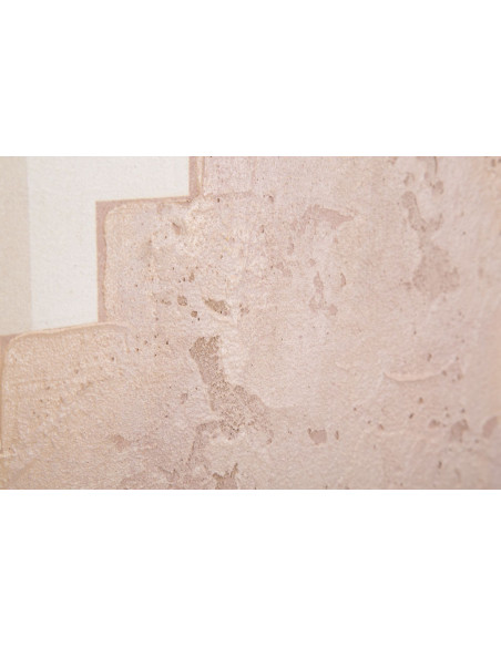 Toile murale peinte Femmes assises Beige Marron 80x100 Lady B 