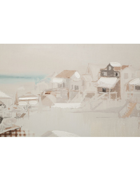 Toile murale imprimée et peinte Plage Beige 80x120 Beach 