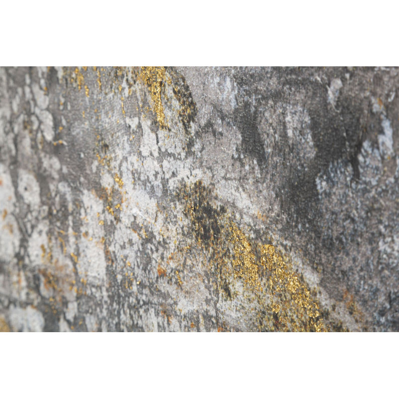 Toile murale et peinte Visage de Bouddha Gris Doré Bleu 80x120 Buddha 