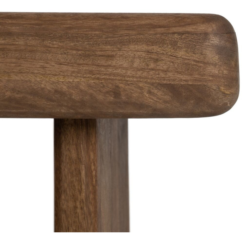 Table basse haut de gamme Carrée en Bois de manguier Marron Kelyra - 6