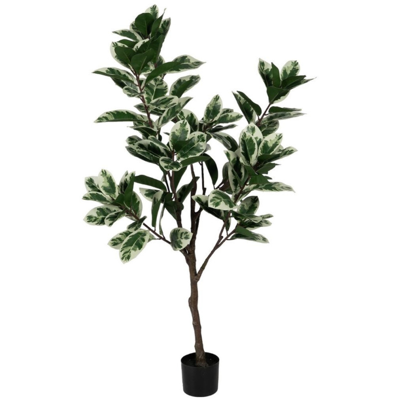 Grande Plante artificielle réaliste Magnolia Hauteur 150 cm en Plastique Vert - 1