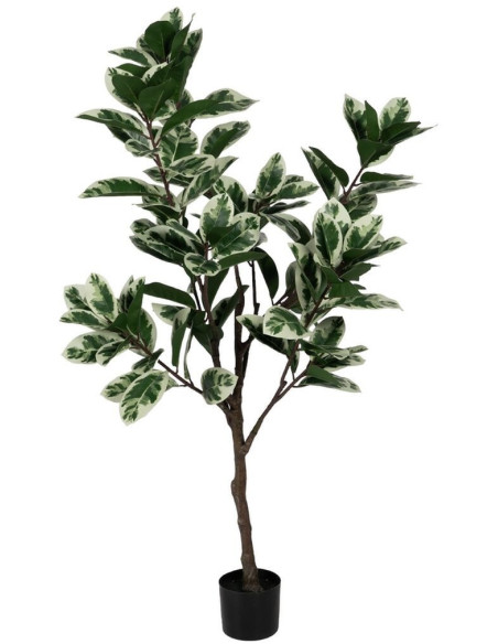 Grande Plante artificielle réaliste Magnolia Hauteur 150 cm en Plastique Vert - 1
