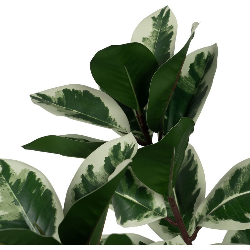 Grande Plante artificielle réaliste Magnolia Hauteur 150 cm en Plastique Vert - 2