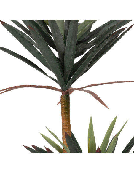 Grande Plante artificielle réaliste Yucca Hauteur 125 cm en Plastique Vert - 4