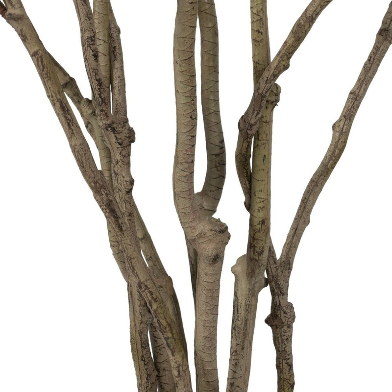 Grande Plante artificielle réaliste Croton Hauteur 150 cm en Plastique Vert Rouge - 5