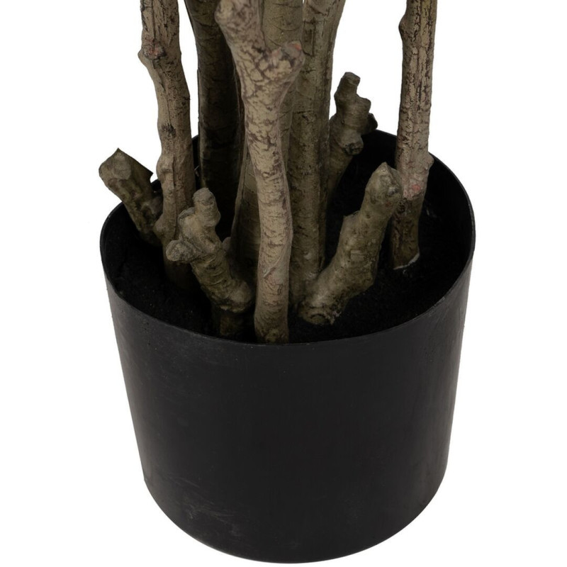 Grande Plante artificielle réaliste Croton Hauteur 150 cm en Plastique Vert Rouge - 6
