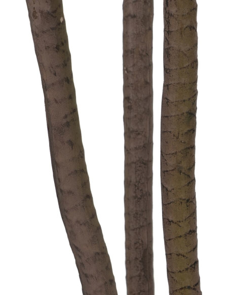 Grande Plante artificielle réaliste Dracaena Hauteur 165 cm en Plastique Vert Rouge - 5