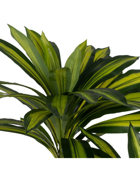 Grande Plante artificielle réaliste Dracaena Hauteur 200 cm en Plastique Vert - 2