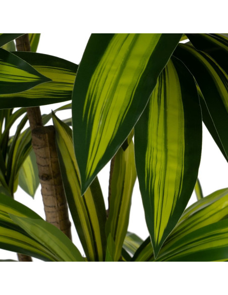 Grande Plante artificielle réaliste Dracaena Hauteur 200 cm en Plastique Vert - 4