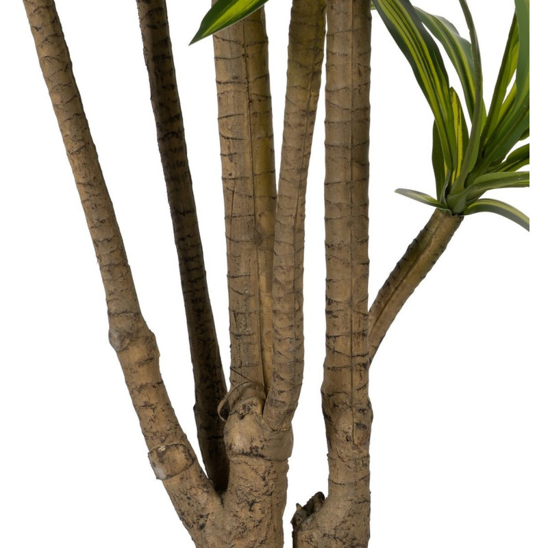 Grande Plante artificielle réaliste Dracaena Hauteur 200 cm en Plastique Vert - 5