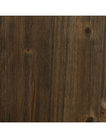 Grand Meuble d'apothicaire 32 tiroirs en Bois de sapin Marron Naturel Elron - 5