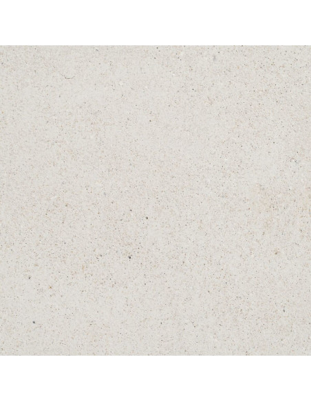 Console minimaliste Rectangulaire en Bois Blanc Effet rugueux Wilma - 4