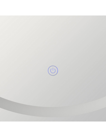 Grand Miroir mural lumineux tactile Ovale 60x80 en Calvyn - 4