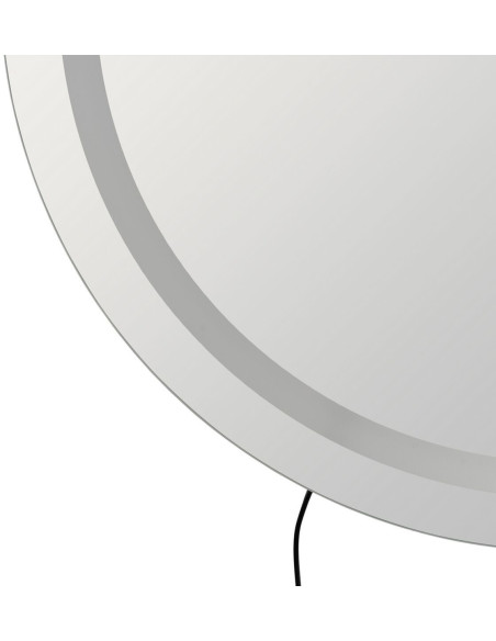 Grand Miroir mural lumineux tactile Ovale 60x80 en Calvyn - 5