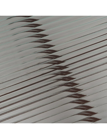 Table basse industrielle Ovale en Métal Rouge bordeaux Verre Semi transparent Relyn - 4