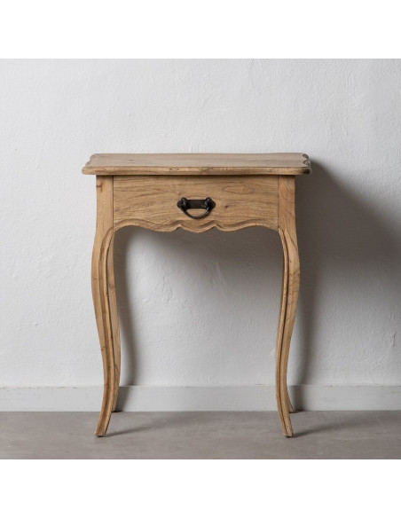 Chevet vintage 1 tiroir en Bois de mindi Naturel Orvyn - 8