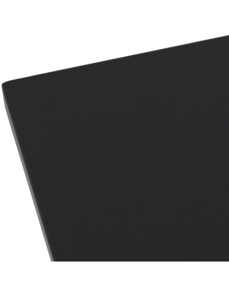 Table Bistrot pliante Carrée 2 personnes en Métal Noir anthracite Yorlia - 5