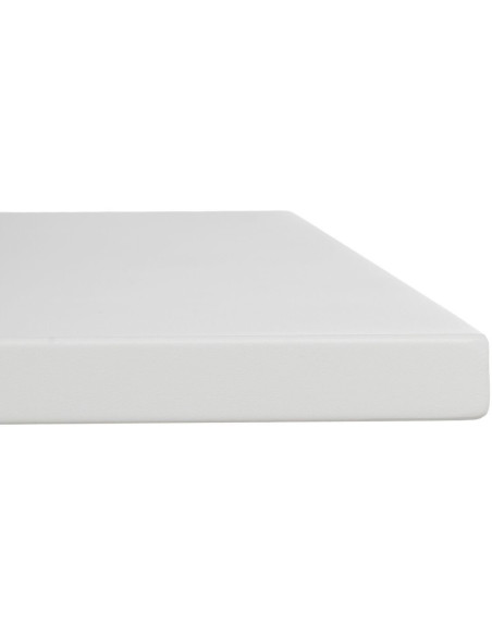 Table Bistrot pliante Carrée 2 personnes en Métal Blanc Yorlia - 7