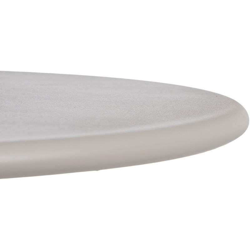 Table Bistrot pliante Ronde 2 personnes en Métal Taupe Yorlia - 7