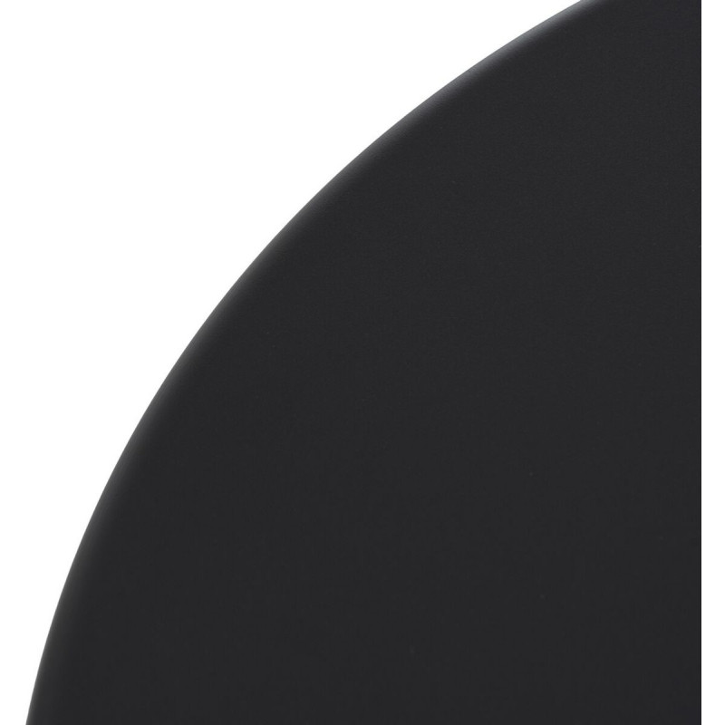 Table Bistrot pliante Ronde 2 personnes en Métal Noir anthracite Yorlia - 5
