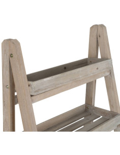 Étagère à plantes originale Échelle 5 niveaux en Bois de sapin Naturel Dalvia - 3