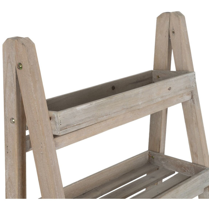 Étagère à plantes originale Échelle 5 niveaux en Bois de sapin Naturel Dalvia - 3