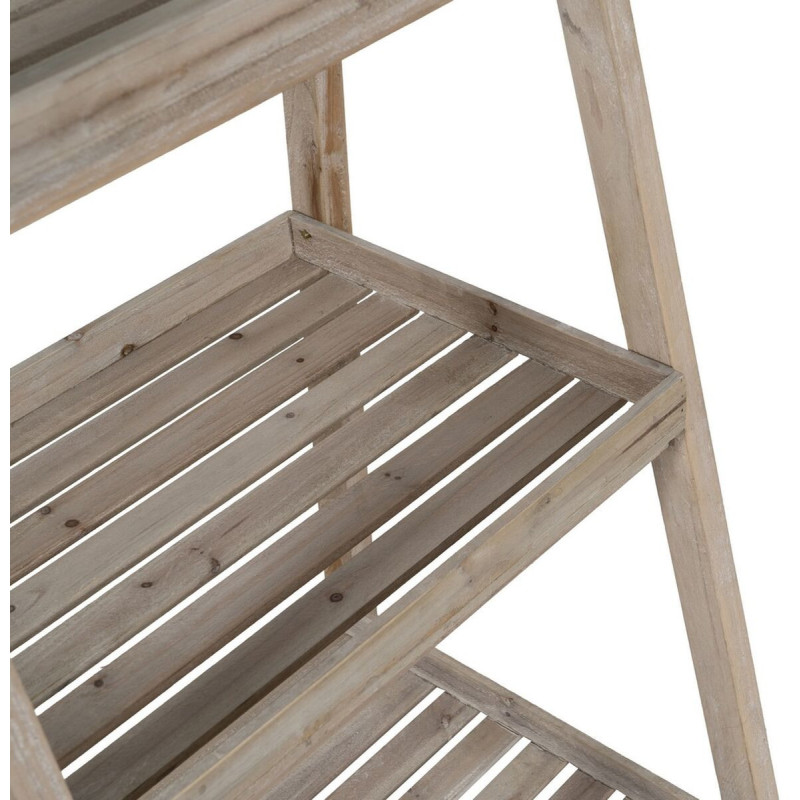 Étagère à plantes originale Échelle 5 niveaux en Bois de sapin Naturel Dalvia - 5