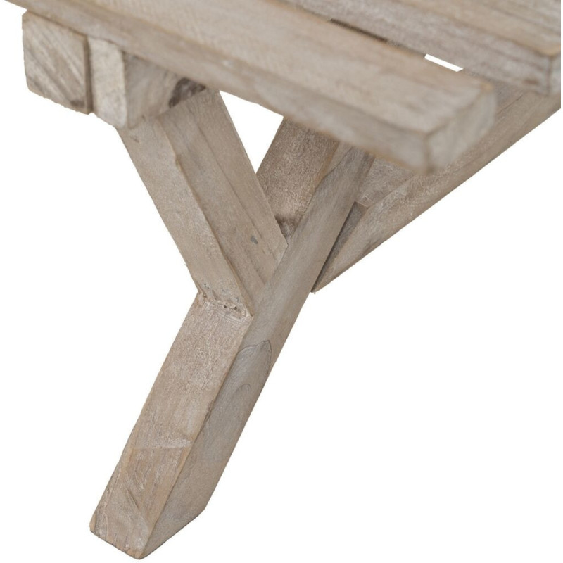 Étagère à plantes originale Escalier 4 niveaux en Bois de sapin Naturel Syrion - 8