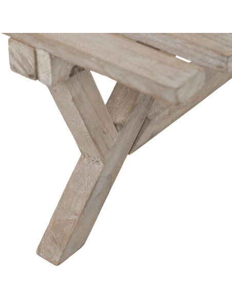 Étagère à plantes originale Escalier 4 niveaux en Bois de sapin Naturel Syrion - 8