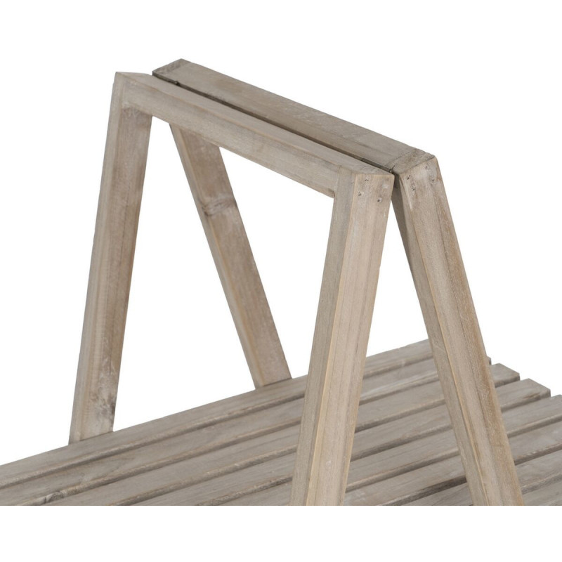 Étagère à plantes originale Pyramide 3 niveaux en Bois de sapin Naturel Eldora - 3