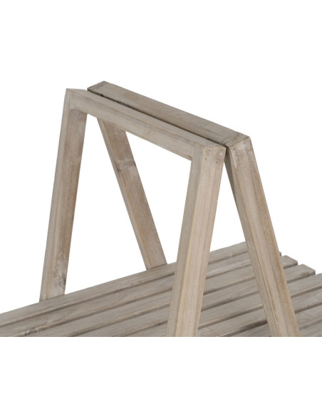 Étagère à plantes originale Pyramide 3 niveaux en Bois de sapin Naturel Eldora - 3