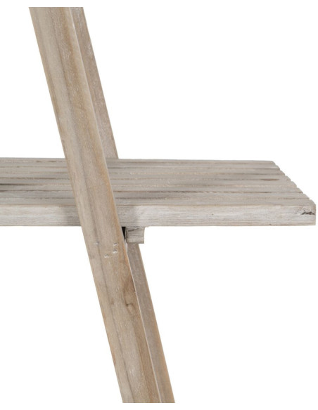 Étagère à plantes originale Pyramide 3 niveaux en Bois de sapin Naturel Eldora - 6