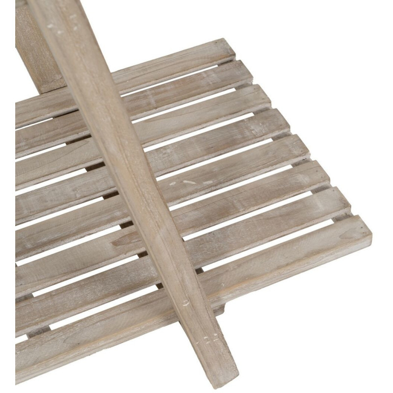 Étagère à plantes originale Pyramide 3 niveaux en Bois de sapin Naturel Eldora - 7