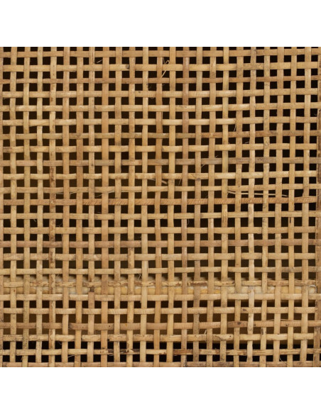 Buffet vintage Bas 2 portes en Rotin Naturel Rattan - 8