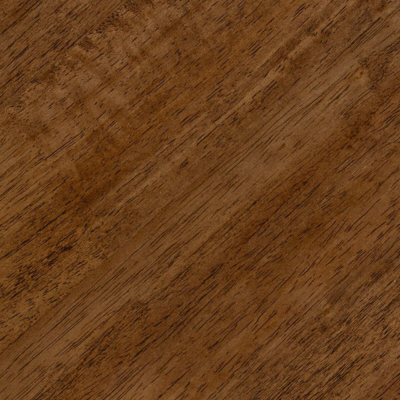 Table basse gigogne originale Nuage en Bois d'hévéa Marron Verre Métal Noir Dalven - 6