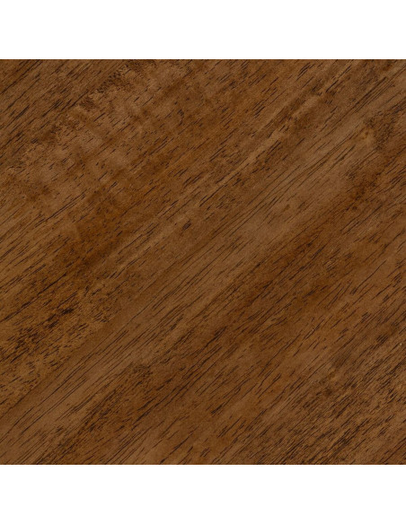 Table basse gigogne originale Nuage en Bois d'hévéa Marron Verre Métal Noir Dalven - 6