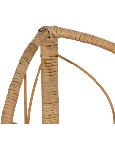 Étagère d'angle vintage 3 niveaux en Rotin Naturel Rattan - 3