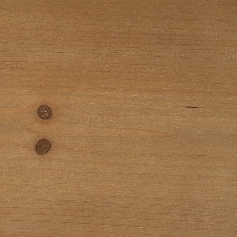 Table basse moderne Ronde en Bois de sapin Naturel Koralyn - 5