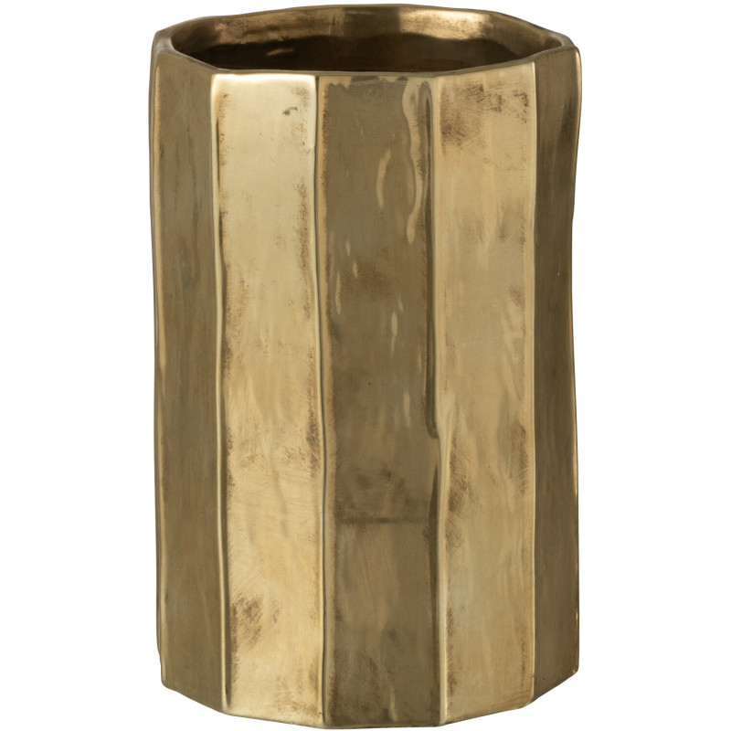 Cache-pot en Argile Doré Ary Diamètre 20 cm - 1