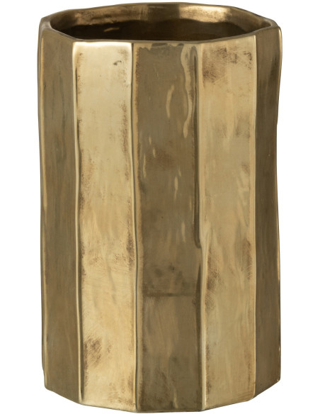 Cache-pot en Argile Doré Ary Diamètre 20 cm - 1