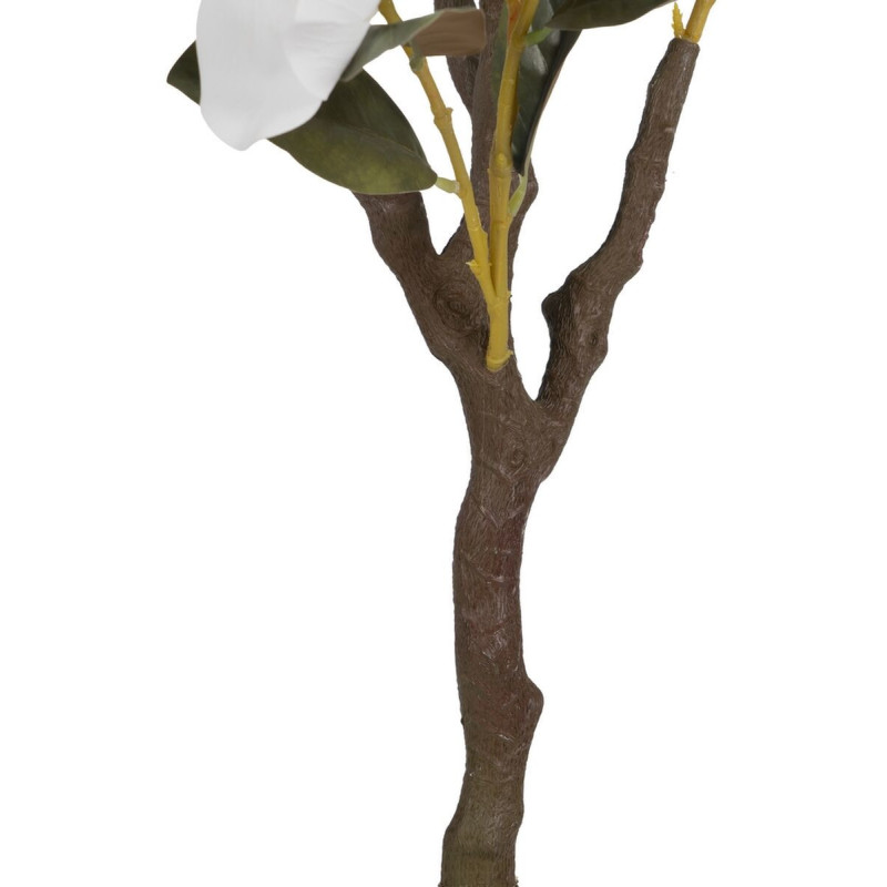 Grand Arbre artificiel réaliste Magnolia 170 cm en Plastique Blanc Vert - 4
