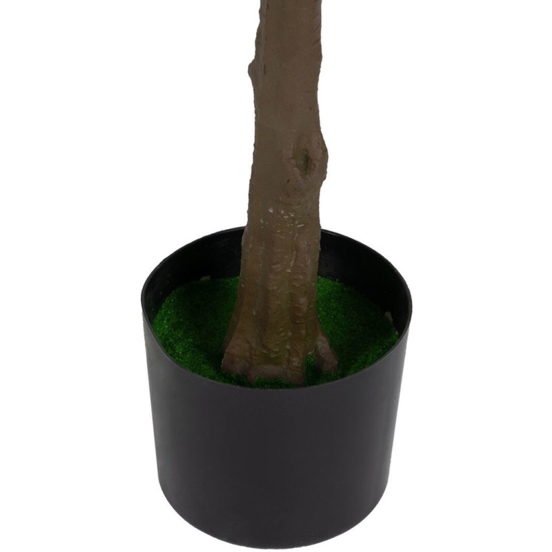 Grand Arbre artificiel réaliste Magnolia 170 cm en Plastique Blanc Vert - 5