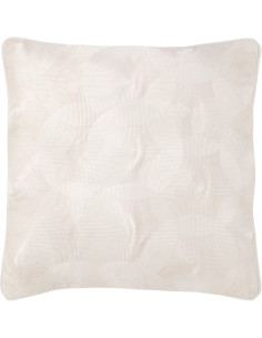 Coussin Carré Milano 45x45 en Coton Blanc Motif géométrique - 1